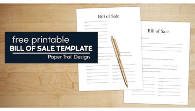 Bill of Sale Forms (24)