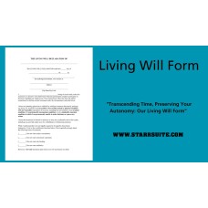 Living Will Form (Health Care Directive)