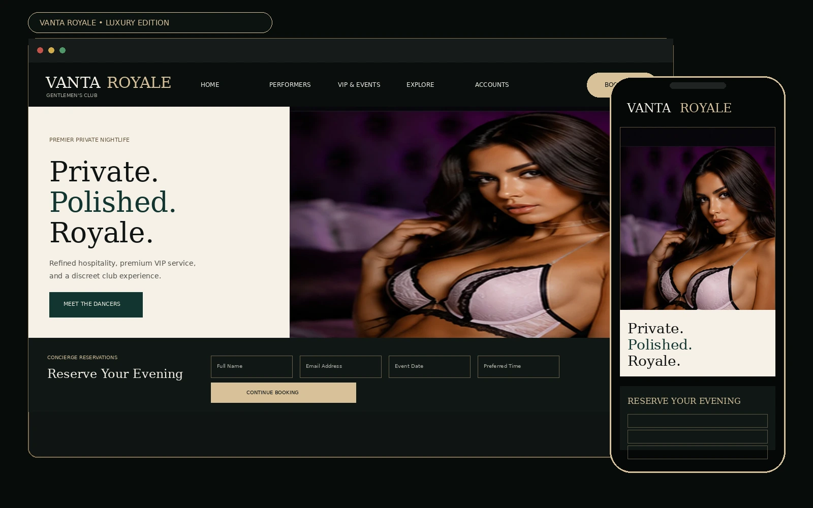 Vanta Royale Gentlemen’s Club