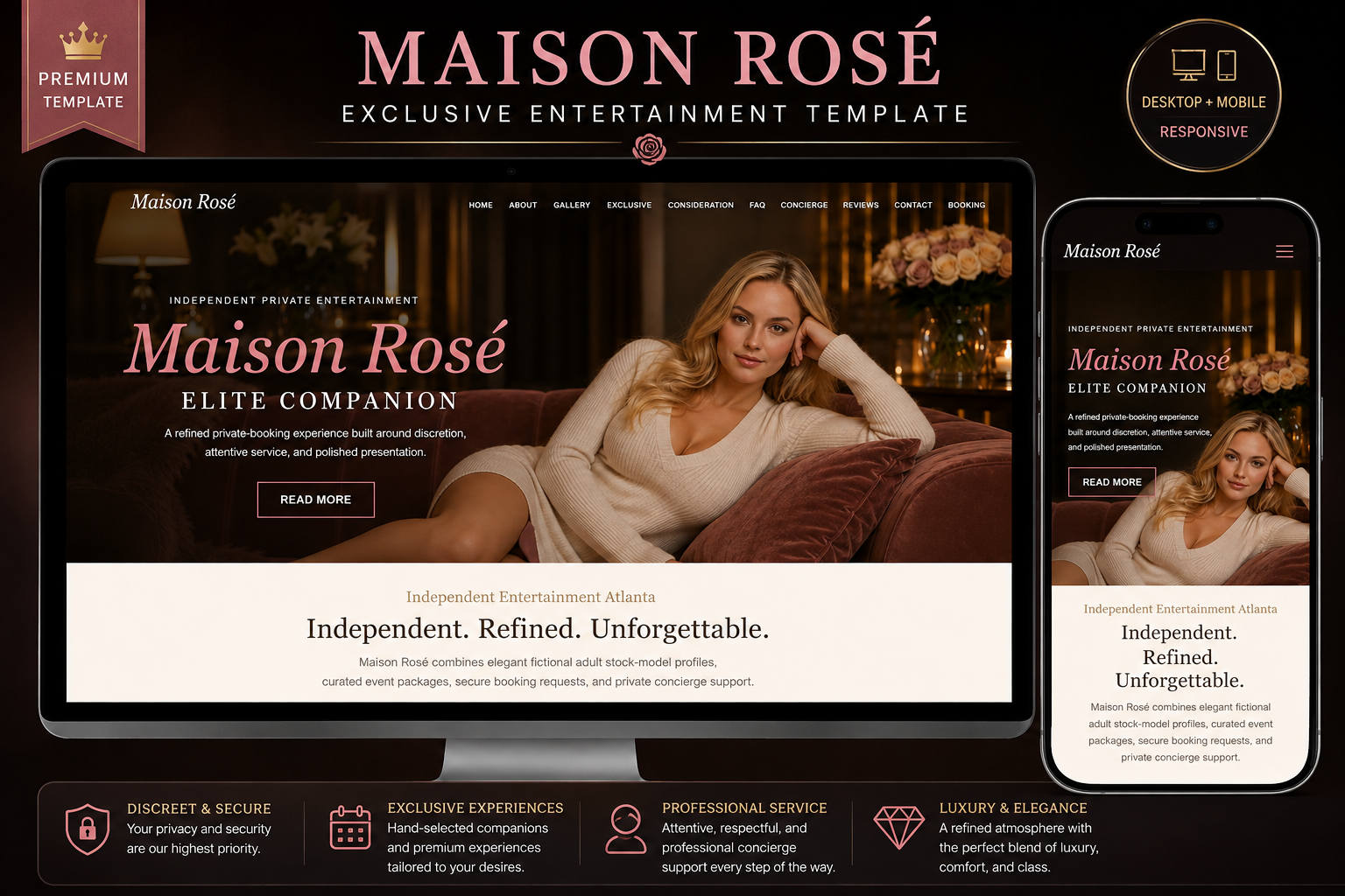 Maison Rose Entertainment Original Design
