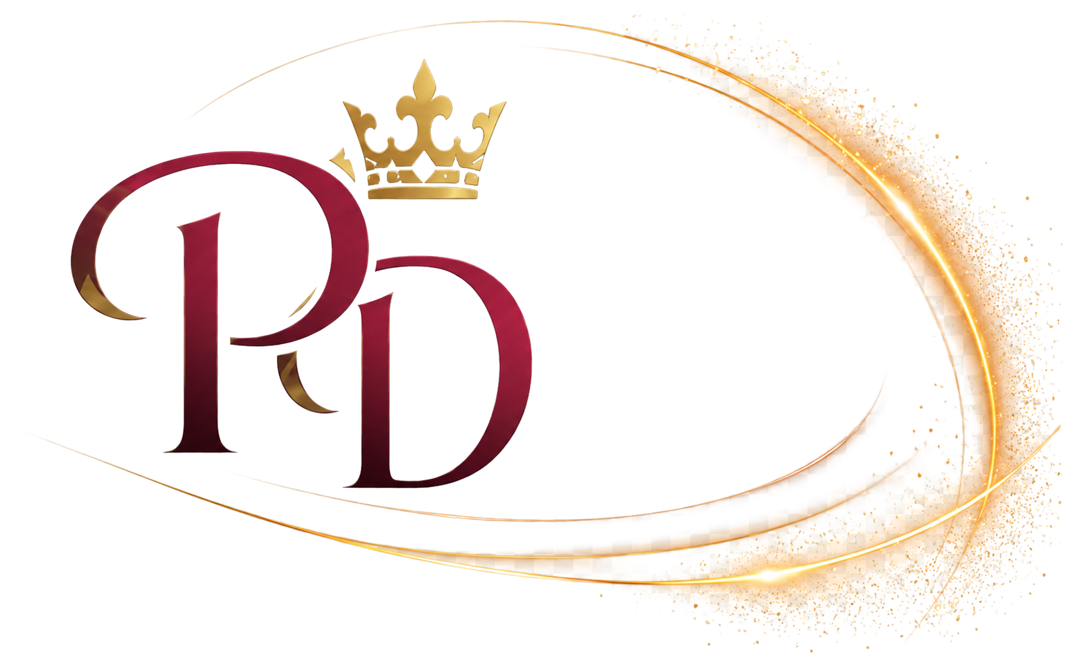 Pur Dreamz luxury gold PD emblem
